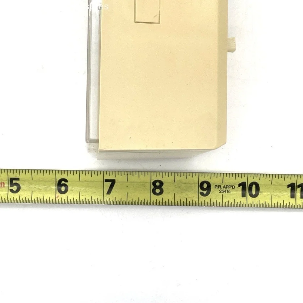 Vintage Westclox Aspen Delite Electric Alarm Clock Model 22166 Cream‎ Beige